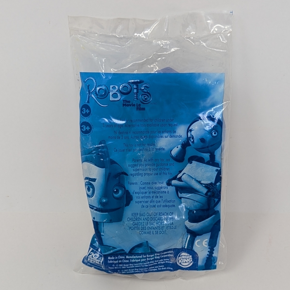 Burger King Robots Movie Ratchet Kids Meal Toy
